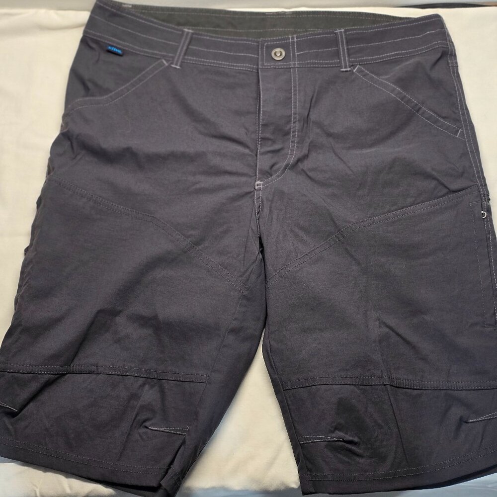 Kuhl Renegade Shorts - 36" waist, 12" inseam, Koal (dark gray)